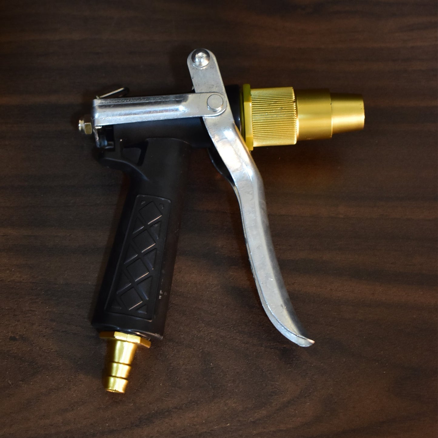 Durable Gold Color Trigger Hose Nozzle Water Lever Spray