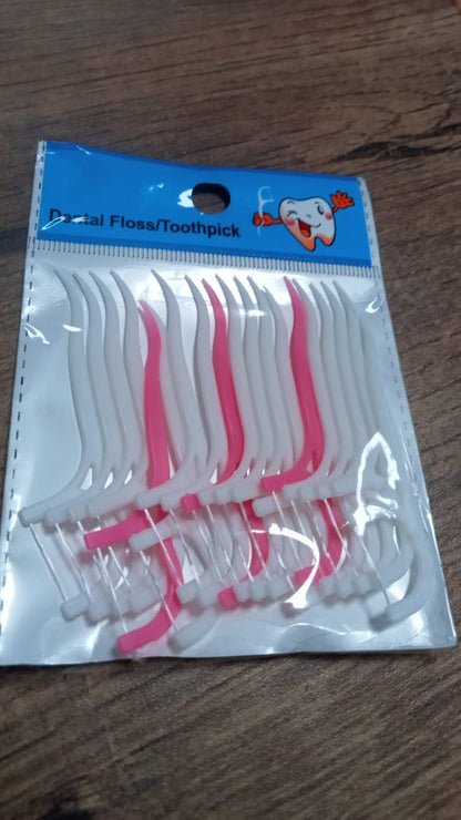 Oral Care Dental Floss Toothpick Sticks