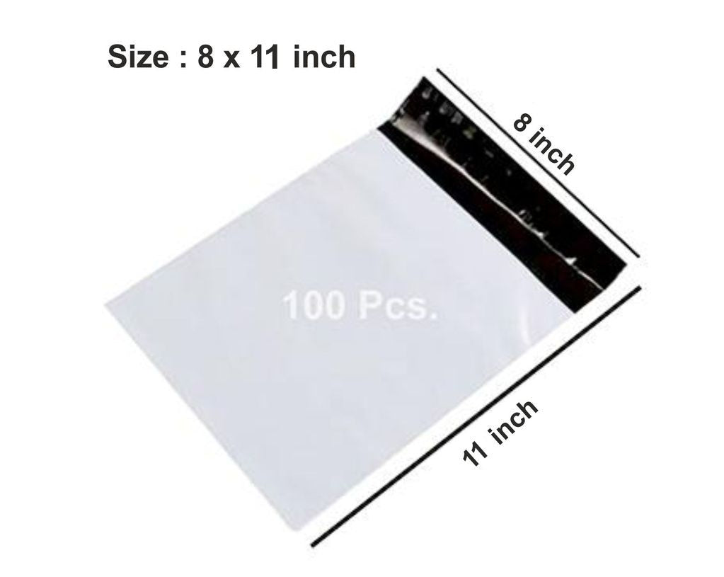 0928 Tamper Proof Polybag Pouches Cover for Shipping Packing (Size 8x11) 