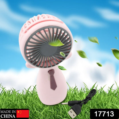 Portable Small Electric Fan Handheld, Rechargeable Mini Student Handheld Dormitory Class Personal Fan