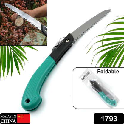 Folding Handsaw, Pruning Saws for Tree Trimming Camping, Gardening, Hunting. Cutting Wood, PVC, Bone