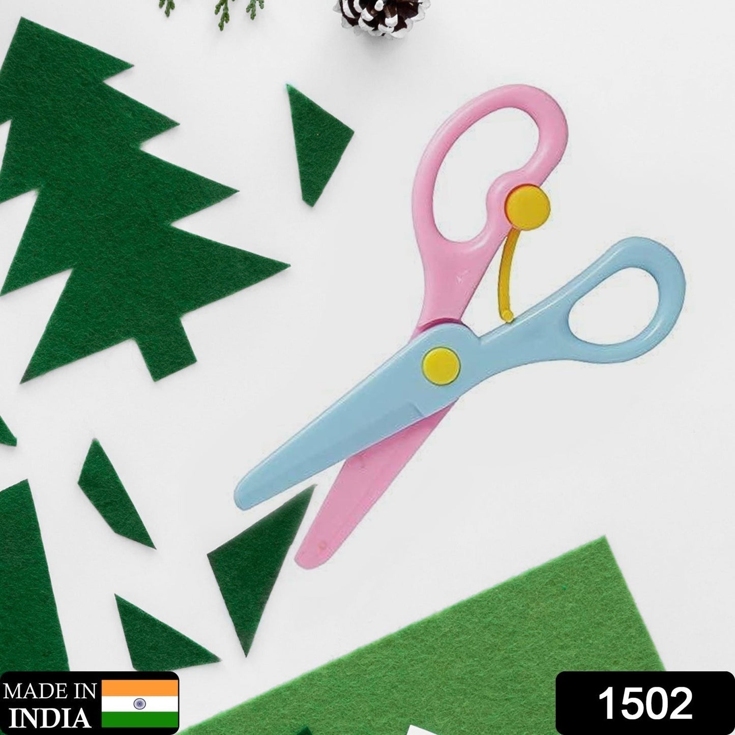 Plastic Safety Scissor, Pre-School Training Scissors.