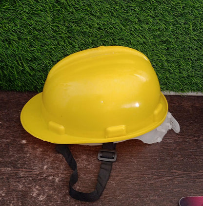 Yellow Plastic Hard Hat Construction Cap (1Pc Only)