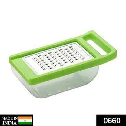 0660  Cheese Grater/Slicer/Chopper With Stainless Steel Blades 