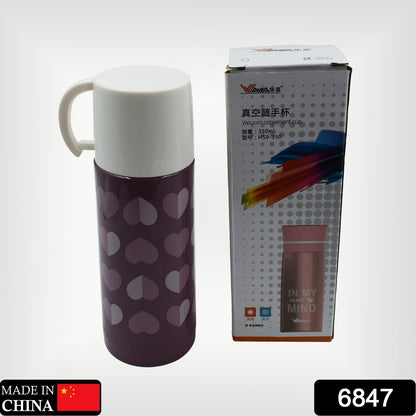 6850 DOUBLE WALL VACUUM STEEL BOTTLE TRAVEL WATER BOTTLE 300ML FOR HOME , OFFICE & SCHOOL USE 