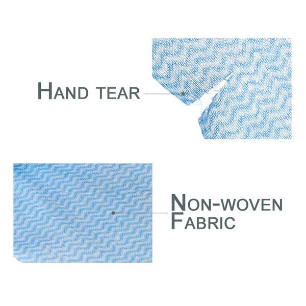 1601 Non Wooven Fabric Disposable Handy Wipe Cleaning Cloth Roll (1Pc) 