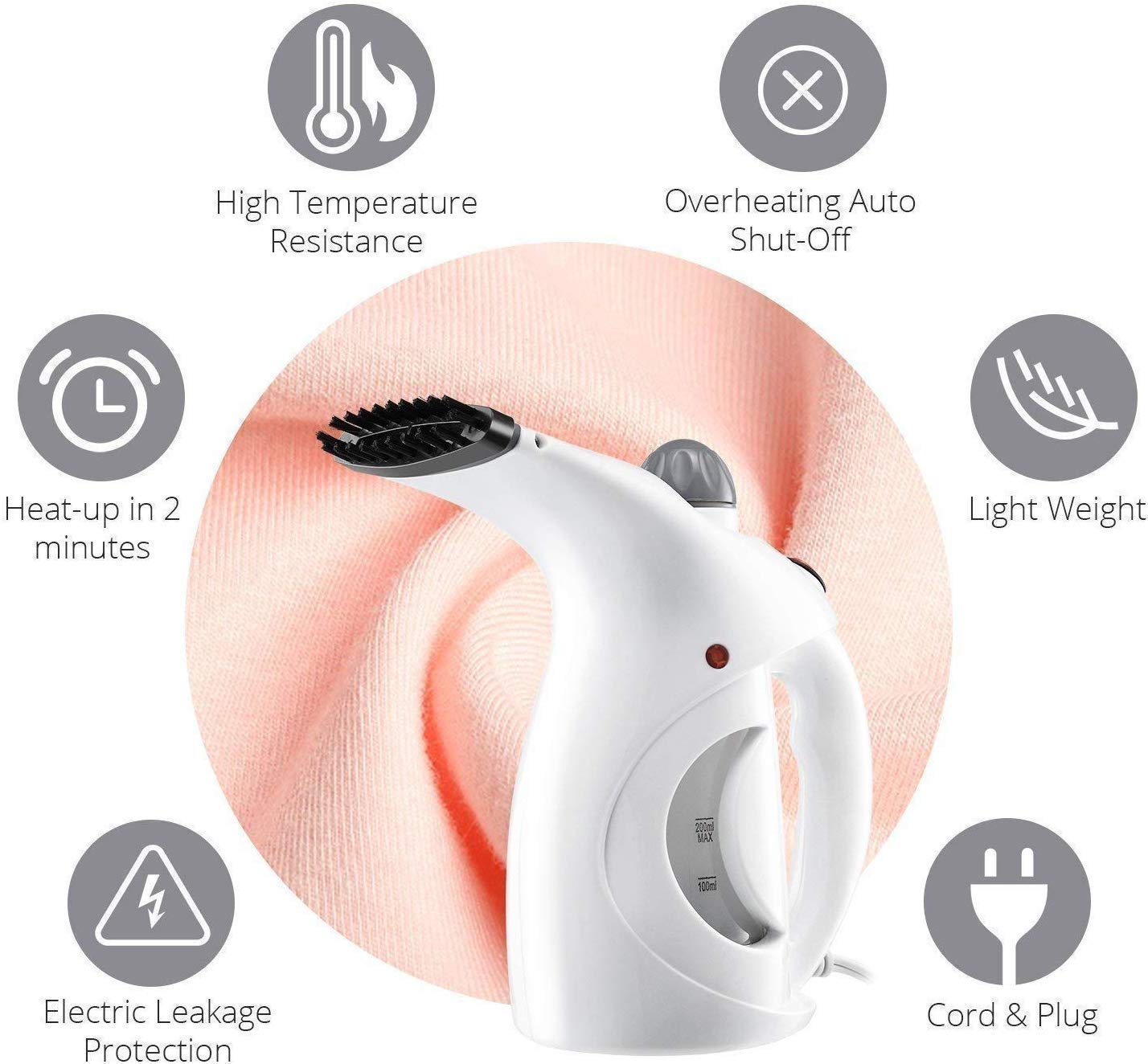 1261 Facial Handheld Portable Steamer for Face 