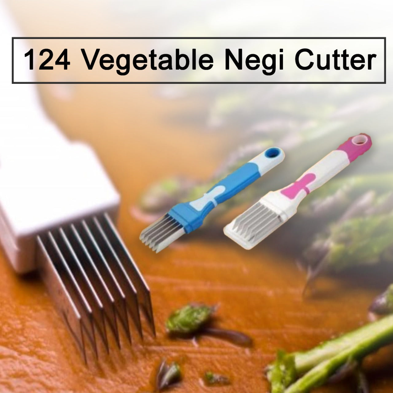 124 Vegetable Negi Cutter Adodin