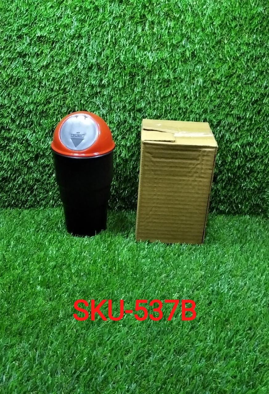 0537 B Car Dustbin widely used in many kinds of places like offices, household, cars, hospitals etc. for storing garbage and all rough stuffs. 